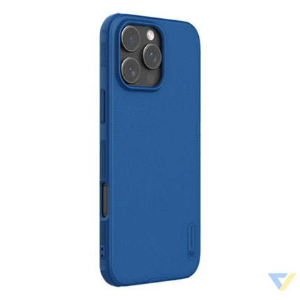 Case Nillkin Super Frosted Shield Pro Magnetic iPhone 16 Pro (niebieski) Protective cases for smartphones