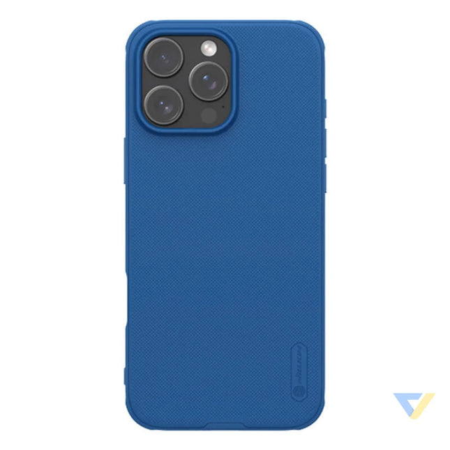 Case Nillkin Super Frosted Shield Pro Magnetic iPhone 16 Pro (niebieski) Protective cases for smartphones