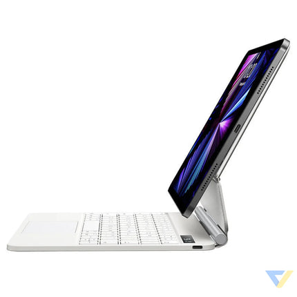 Case with keyboard for iPad Baseus Brilliance PRO 10 10.9’’ (white) Protective cases for tablets