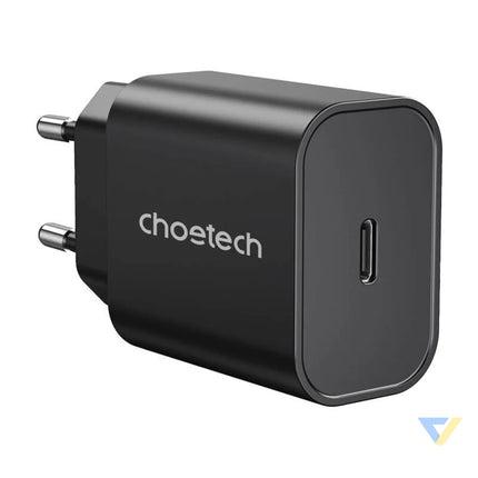 Charger Choetech Q5004 BK V2 PD20W (Black) mains chargers