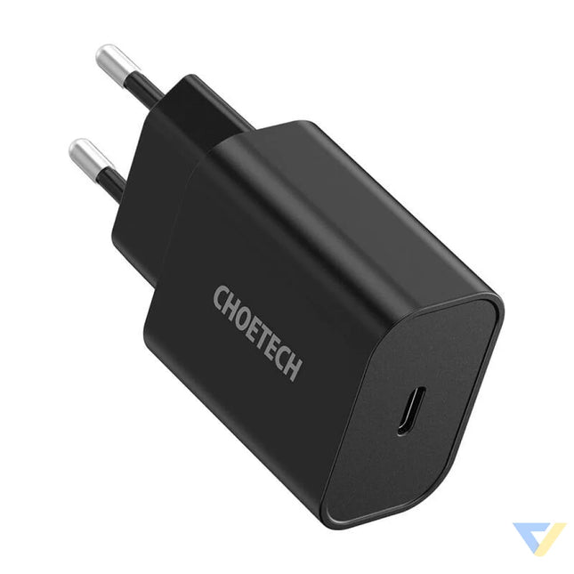 Charger Choetech Q5004 BK V2 PD20W (Black) mains chargers