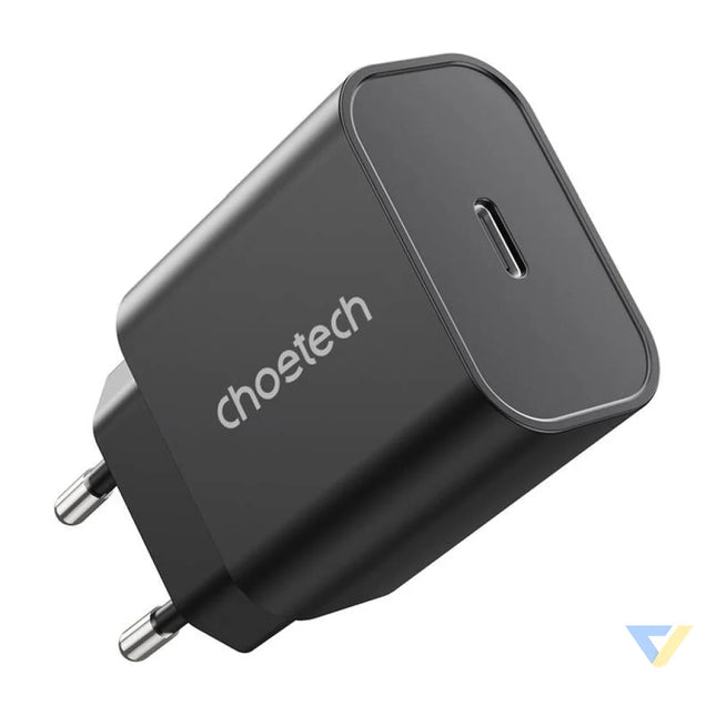 Charger Choetech Q5004 BK V2 PD20W (Black) mains chargers
