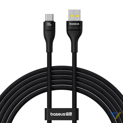 Charging Cable Baseus Flash 2 USB to USB C 100W 2m (black) USB to USB C