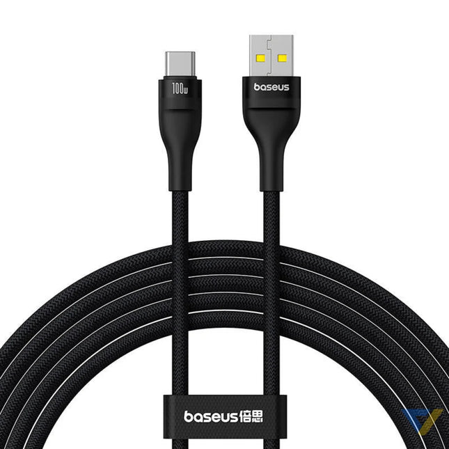 Charging Cable Baseus Flash 2 USB to USB C 100W 2m (black) USB to USB C