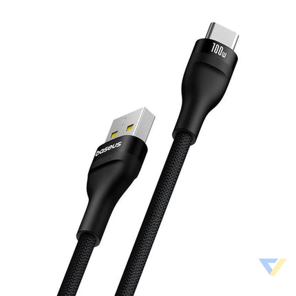 Charging Cable Baseus Flash 2 USB to USB C 100W 2m (black) USB to USB C