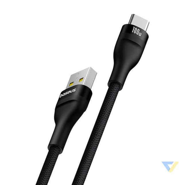 Charging Cable Baseus Flash 2 USB to USB C 100W 2m (black) USB to USB C