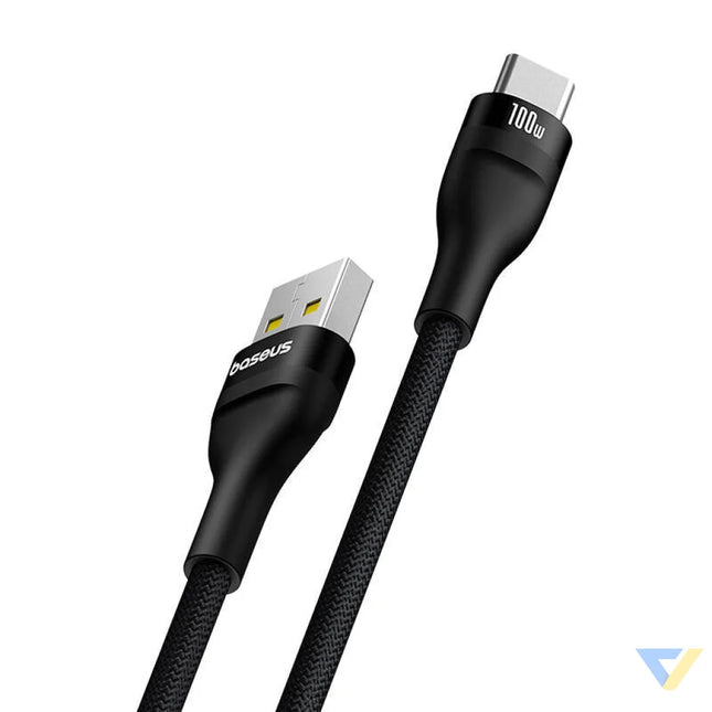 Charging Cable Baseus Flash 2 USB to USB C 100W 2m (black) USB to USB C