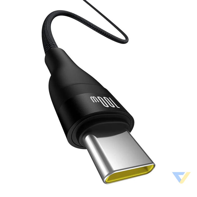 Charging Cable Baseus Flash 2 USB to USB C 100W 2m (black) USB to USB C
