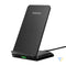Choetech 10W inductive wireless charger with stand (black) Wireless chargers