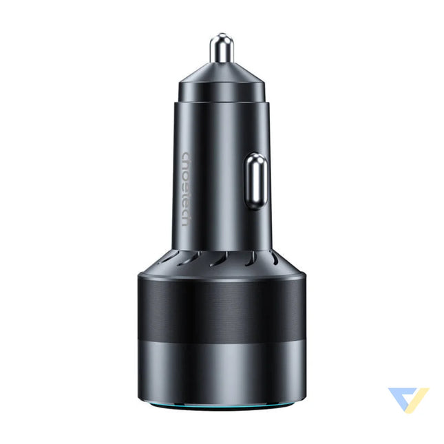 Choetech 63W Dual USB C 45w + USB A 18w fast car charger (black) Car chargers