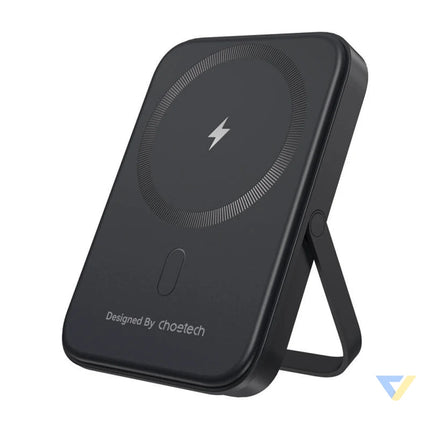 Choetech B742 5000mAh 20W PD magnetic powerbank with stand (black) Powerbanks