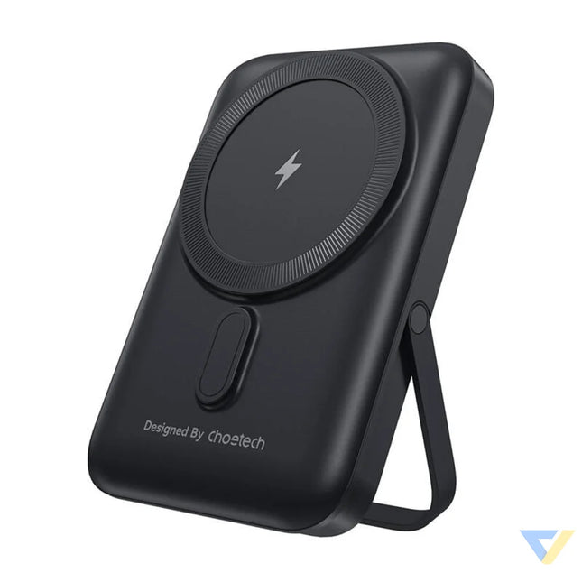 Choetech B743 10000mAh 20W PD magnetic powerbank with stand (black) Powerbanks