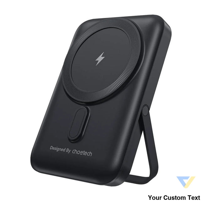 Choetech B743 10000mAh 20W PD magnetic powerbank with stand (black) Powerbanks