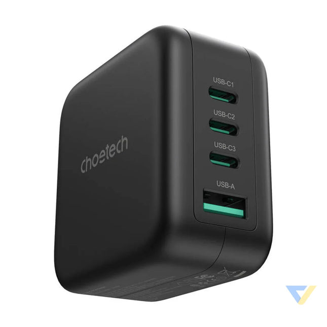 Choetech PD6055 70W GaN mains charger with US EU UK AU adapters mains chargers