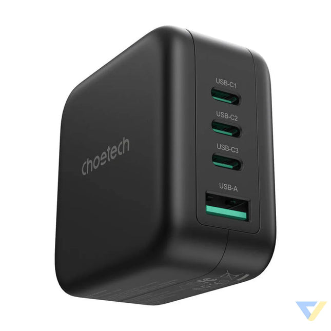 Choetech PD6055 70W GaN mains charger with US EU UK AU adapters mains chargers