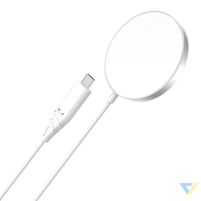 Choetech T518 Magnetic Wireless Charger 15W (white) Wireless chargers