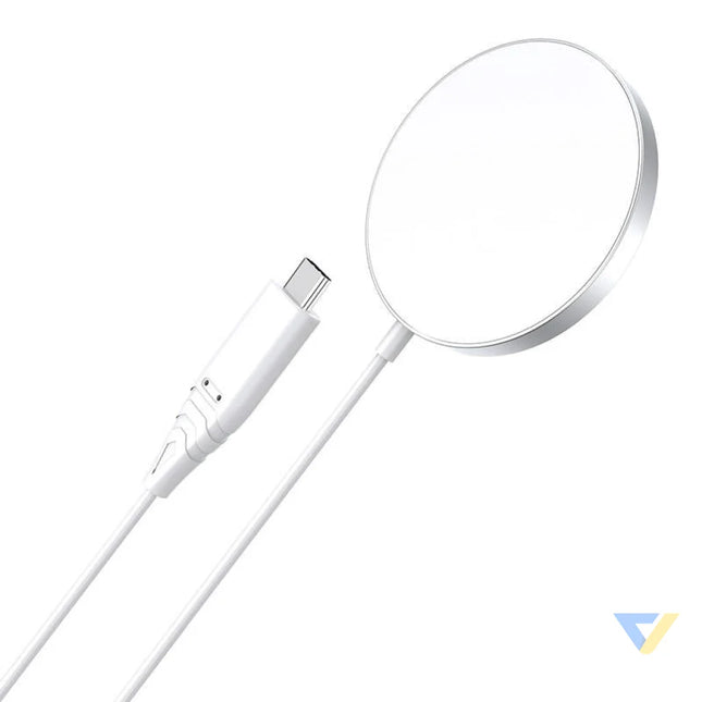 Choetech T518 Magnetic Wireless Charger 15W (white) Wireless chargers