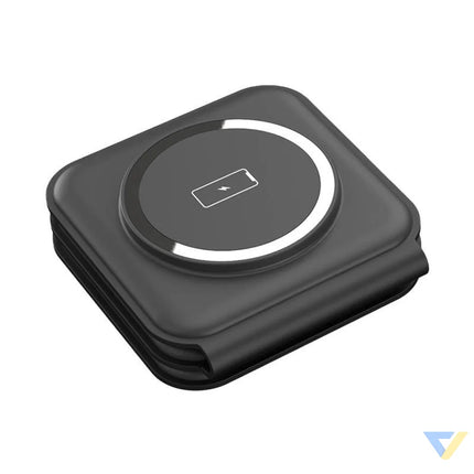 Choetech T588 F 3in1 Magnetic Wireless Charger 15W (black) Wireless chargers