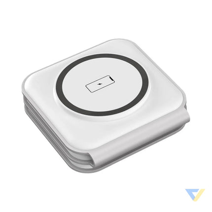 Choetech T588 F 3in1 Magnetic Wireless Charger 15W (white) Wireless chargers