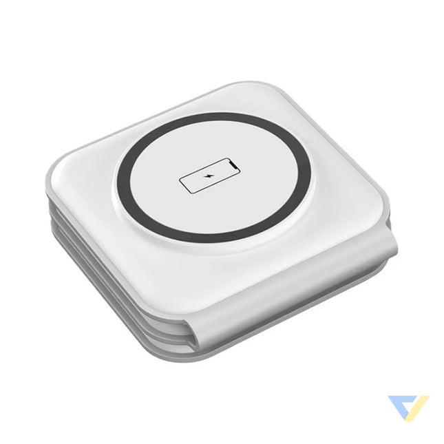 Choetech T588 F 3in1 Magnetic Wireless Charger 15W (white) Wireless chargers