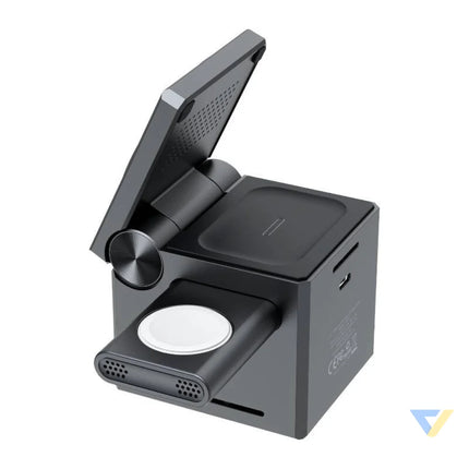 Choetech T632 F 3 in 1 15W inductive charger (black) Wireless chargers