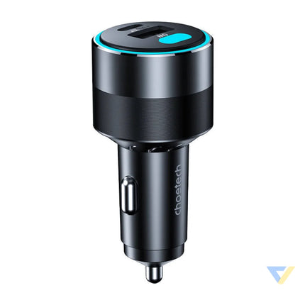 Choetech TC0011 car charger 130W 2x USB C 1x USB A (black) Car chargers