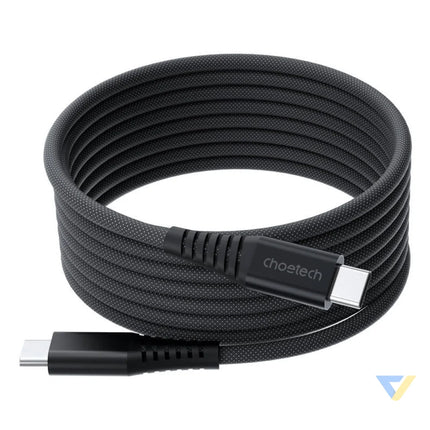 Choetech XCC 1051 USB C to USB C magnetic cable PD 240W 1.8m (black) USB C to USB C