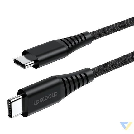 Choetech XCC 1051 USB C to USB C magnetic cable PD 240W 1.8m (black) USB C to USB C