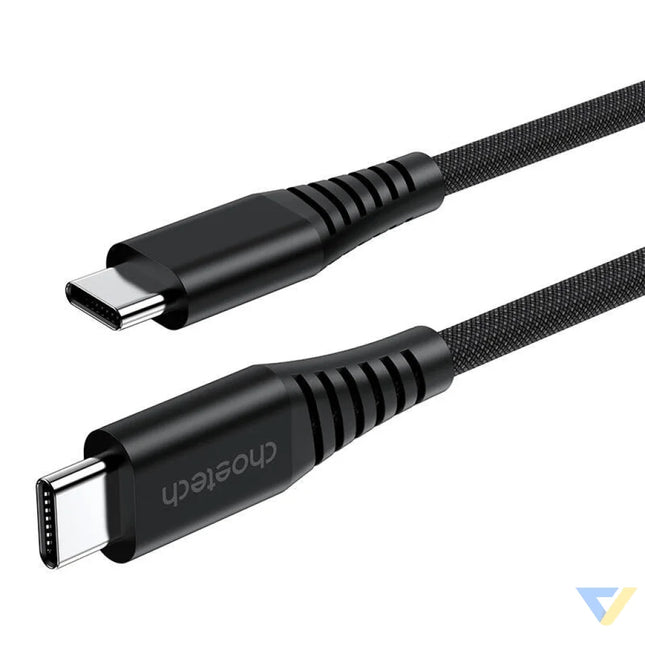 Choetech XCC 1051 USB C to USB C magnetic cable PD 240W 1.8m (black) USB C to USB C