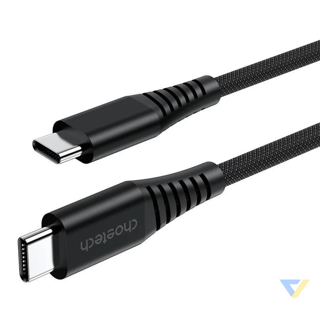 Choetech XCC 1051 USB C to USB C magnetic cable PD 240W 1.8m (black) USB C to USB C