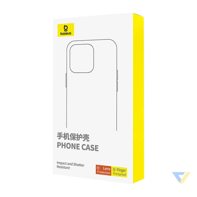 Clear Case Baseus iPhone 15 + tempered glass Protective cases for smartphones