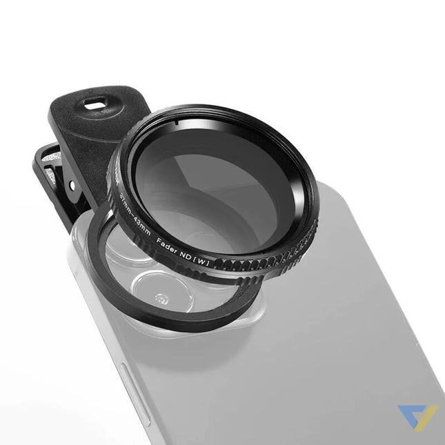 Clip On filter set for Neewer FL 37 37mm ND2 ND400 phone Phone lenses