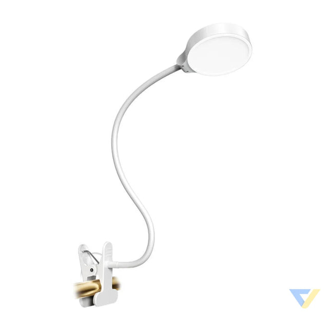 Clip on Reading Light Glocusent GLCSNTBL204 White Desk and night lamps