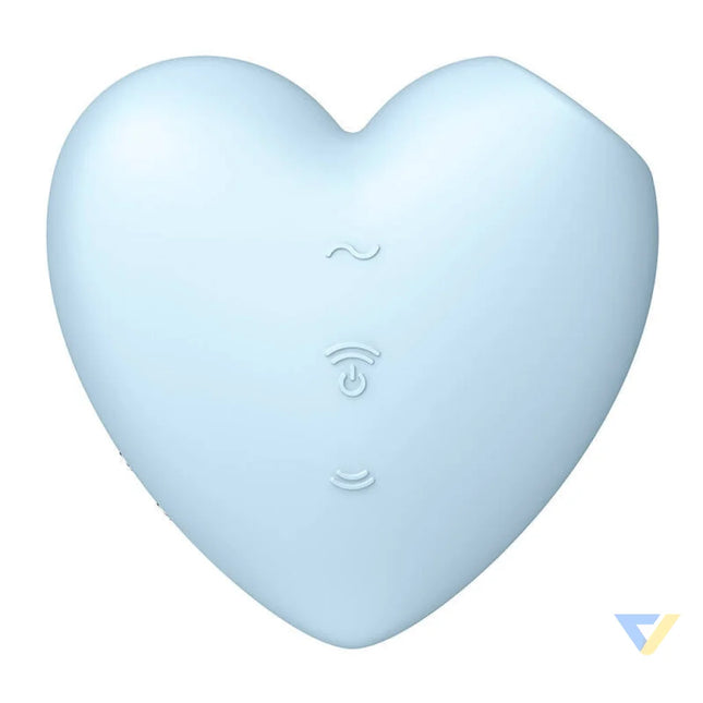 Clitoral massager Satisfyer Cutie Heart (blue) Vibrators