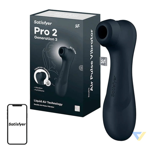 Clitoral Massager with App Satisfyer Pro 2 Generation 3 (black) Massagers
