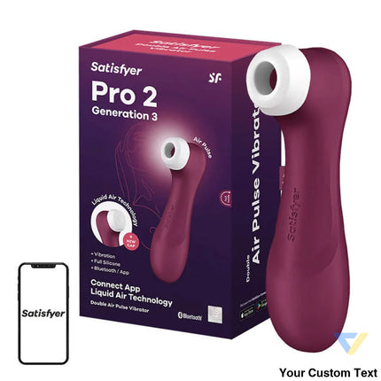 Clitoral Massager with App Satisfyer Pro 2 Generation 3 (red) Masturbators