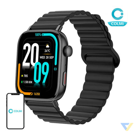 Colmi C8 Max smartwatch with magnetic strap (black) Smartwatches