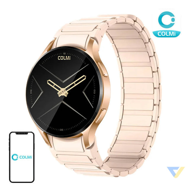 Colmi i28 Ultra smartwatch with magnetic strap (gold) Smartwatches