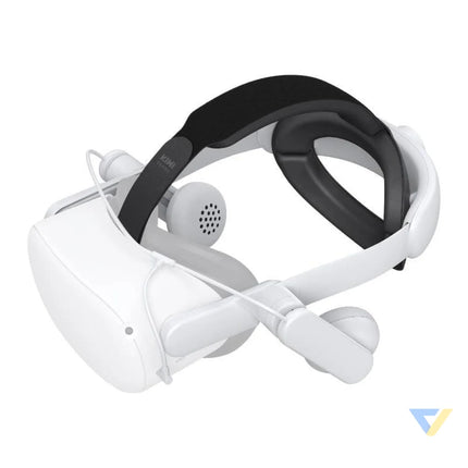 Comfort Audio Head Strap Kiwi Design QA01 for Meta Quest 2 White VR accessories