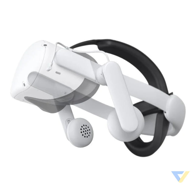 Comfort Audio Head Strap Kiwi Design QA01 for Meta Quest 2 White VR accessories