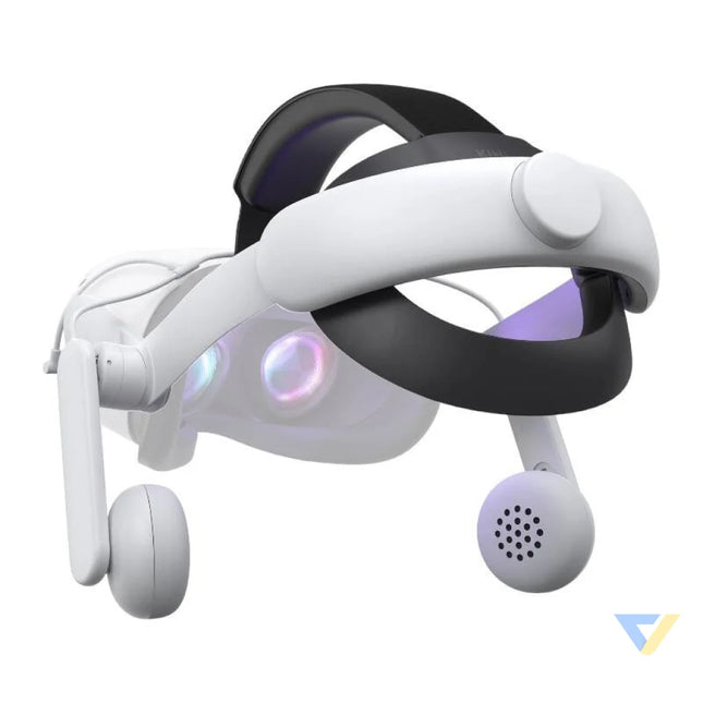 Comfort Audio Head Strap Kiwi Design QA01 for Meta Quest 2 White VR accessories