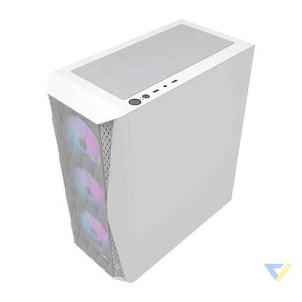 Computer case Darkflash DK352 Mesh (white) Without fan