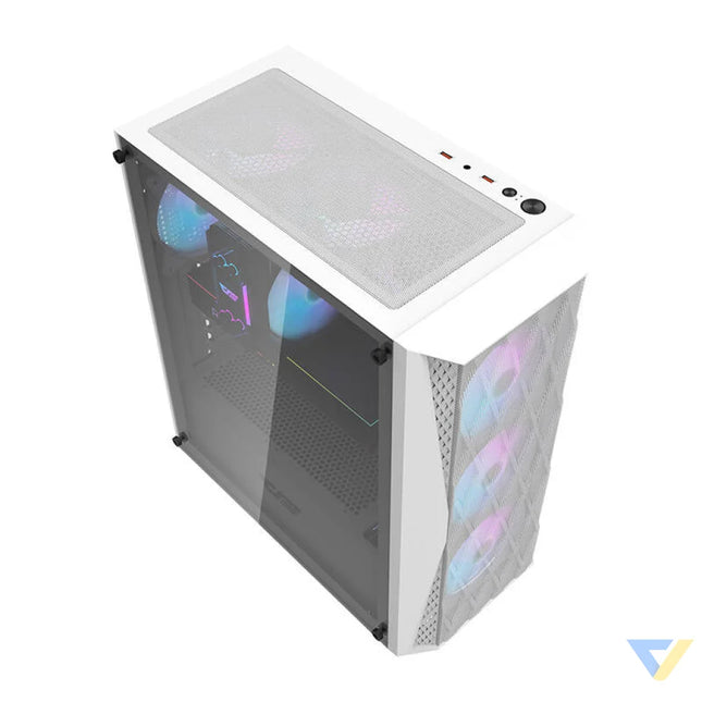 Computer case Darkflash DK352 Mesh (white) Without fan