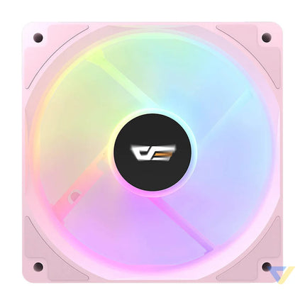 Computer Fan Darkflash CL12 LED (120x120) (pink) Fans