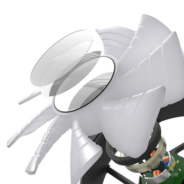 Computer fan set ARGB Darkflash INF8 3in1 120x120 (white) Fans