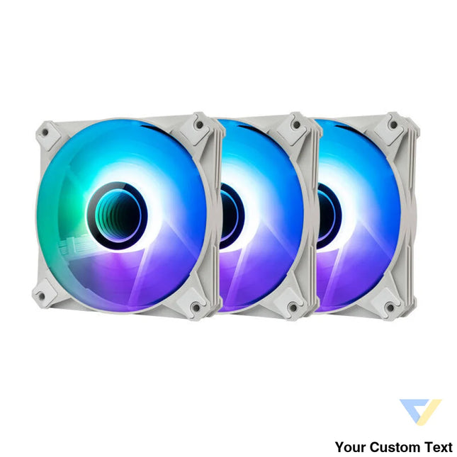 Computer fan set ARGB Darkflash INF8 3in1 120x120 (white) Fans