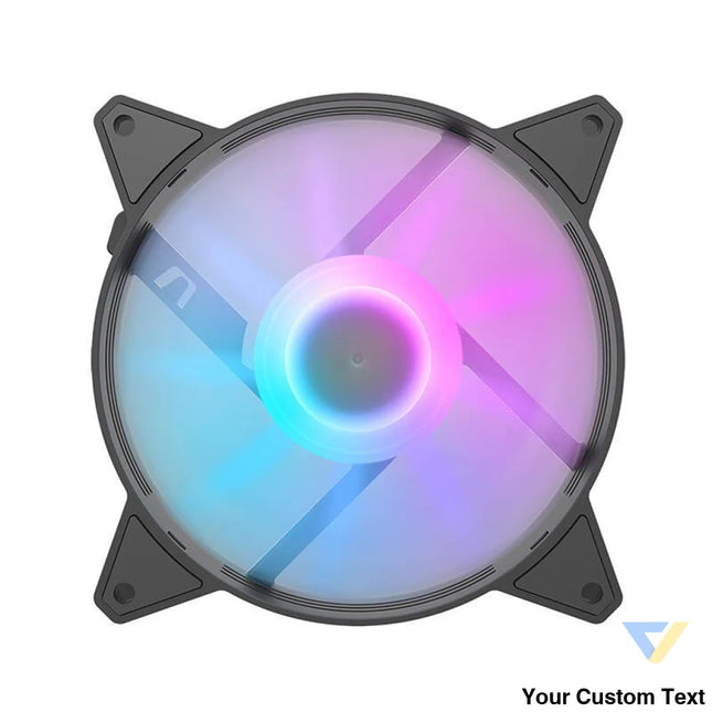 Computer Fan Set Darkflash C6 RGB 3in1 120x120 (black) Fans