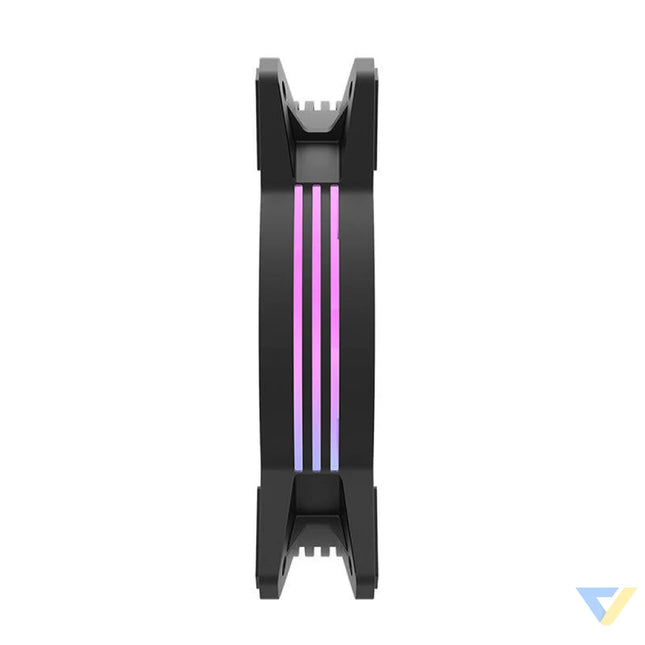 Computer Fan Set Darkflash C6 RGB 3in1 120x120 (black) Fans