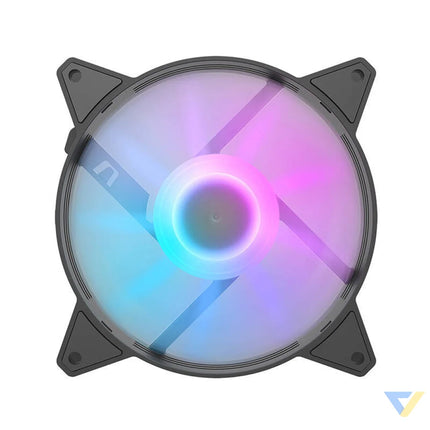 Computer Fan Set Darkflash C6 RGB 3in1 120x120 (black) Fans