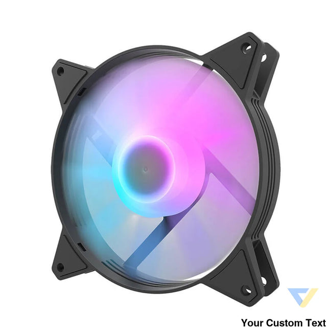 Computer Fan Set Darkflash C6 RGB 3in1 120x120 (black) Fans